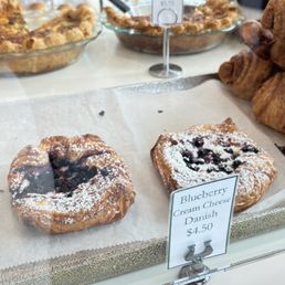 Blueberry Cream Cheese Danish
