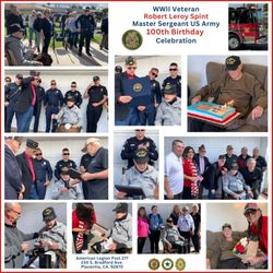 American Legion Post 277 - WWII Veteran ~ 100th Birthday Celebration