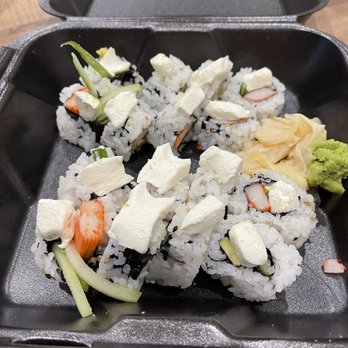 Sushi Brokers - Really, this is how you add cream cheese? - Sushi Bars Near Me - Gilbert, Arizona Sushi Brokers - Really, this is how you add cream cheese? - Sushi Bars Near Me - Gilbert, Arizona