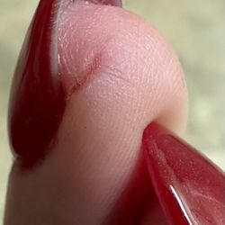True Bliss Nails & Spa - Cut to my finger tip