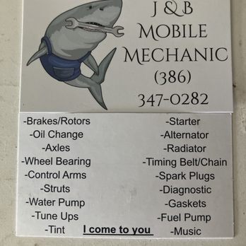J&B Mobile Mechanic - Business card - Auto Repair Near Me J&B Mobile Mechanic - Business card - Auto Repair Near Me