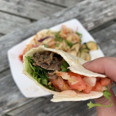 Photo of MOGO Korean Fusion Tacos - Asbury Park, NJ, US. Beef bulgogi taco