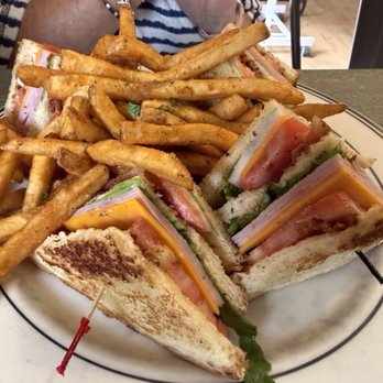 Mountain View Cafe and Catering - Club sandwich w/ fries - Breakfast & Brunch Near Me - Black Forest, Colorado Mountain View Cafe and Catering - Club sandwich w/ fries - Breakfast & Brunch Near Me - Black Forest, Colorado