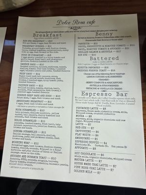 Menu photo 1 Dolce Rosa Cafe Santa Rosa, CA Menu photo 1 Dolce Rosa Cafe Santa Rosa, CA