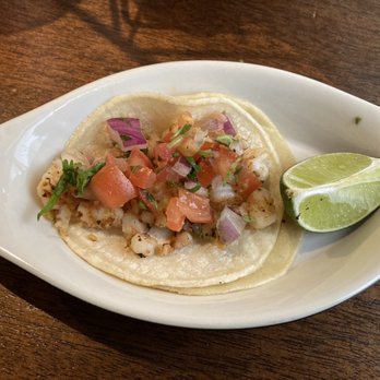 Pancho's Mexican Grill - Another Shrimp Taco (dressed) - Mexican Near Me - Logan, Utah