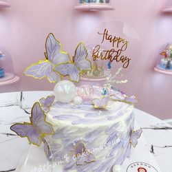 Butter fly birthday cake