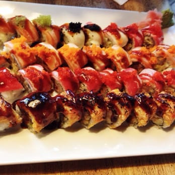 Kameya Sushi & Ramen - Italian, orange moon, red moon, dynamite (top to bottom) - Sushi Bars Near Me - Chicago, Illinois Kameya Sushi & Ramen - Italian, orange moon, red moon, dynamite (top to bottom) - Sushi Bars Near Me - Chicago, Illinois