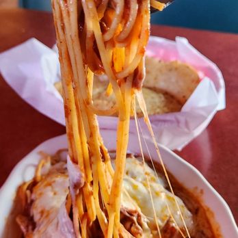 Vince's Spaghetti Express - The cheese was so melty!! So delicious!! - Italian Near Me - Temecula, California