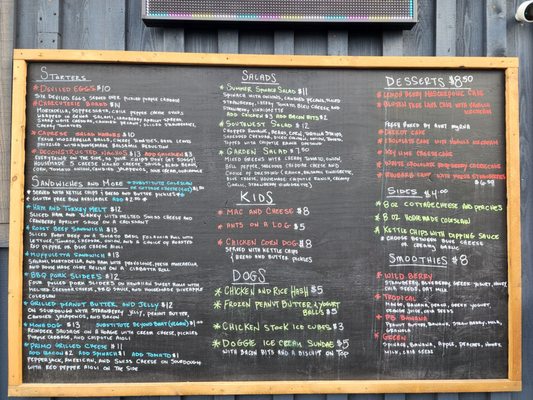 Menu photo 7 Trailside Cafe Willow, AK