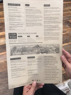 Menu photo 7 First Watch Springfield, MO