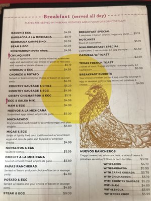 Menu photo 7 Taco La Gardenia San Antonio, TX