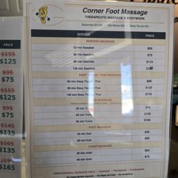 Corner Foot Massage