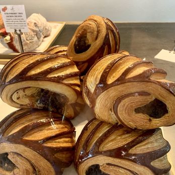 JL Patisserie Phoenix - Chilte Cacao Salsa Macha Croissants - Bakeries Near Me - Phoenix, Arizona