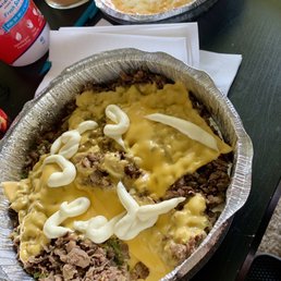 Cheesesteak in a bowl and crab dip Cheesesteak in a bowl and crab dip