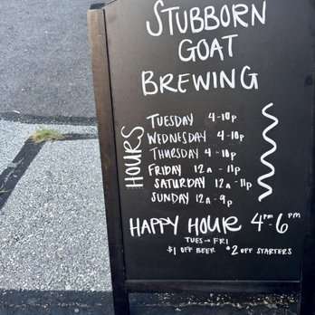 Stubborn Goat Brewing - Signs - Brewpubs Near Me - West Grove, Pennsylvania Stubborn Goat Brewing - Signs - Brewpubs Near Me - West Grove, Pennsylvania