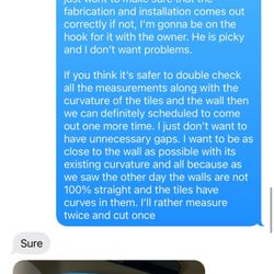 All Glass Work - Proof of conversation