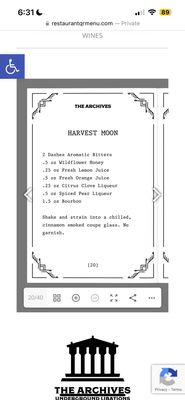 Menu photo 2 The Archives Colorado Springs, CO Menu photo 2 The Archives Colorado Springs, CO