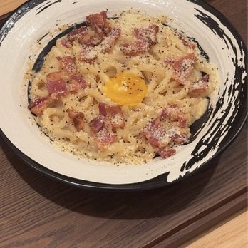 Tendon Kohaku - Carbonara Udon (IG: hangryforwhat) - Japanese Near Me - Bellevue, Washington Tendon Kohaku - Carbonara Udon (IG: hangryforwhat) - Japanese Near Me - Bellevue, Washington
