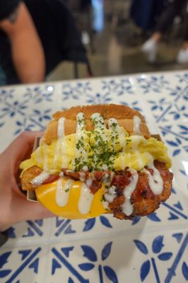Oh K-Dog & Egg Toast by null