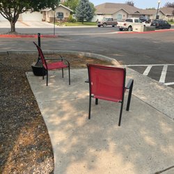 Carriage Lane Apartments - Designated smoking area