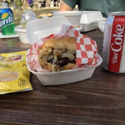 El Rey Del Carbon - Texas burger