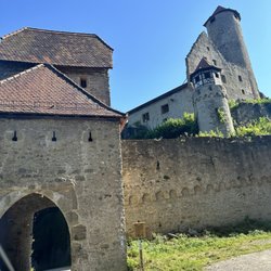Hotel Burg Hornberg - Back side of castle