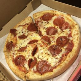 a pepperoni pizza in a box a pepperoni pizza in a box