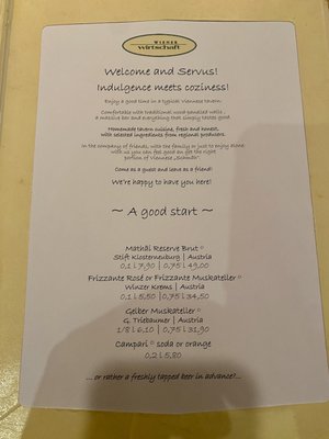 Menu photo 4 Restaurant Wiener Wirtschaft Vienna, 9 Menu photo 4 Restaurant Wiener Wirtschaft Vienna, 9