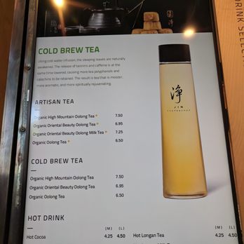 Jin Tea Shop - Menu 1 - Tea Rooms Near Me - Pasadena, California