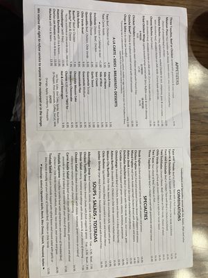 Menu photo 4 Azteca Garden Grove, CA