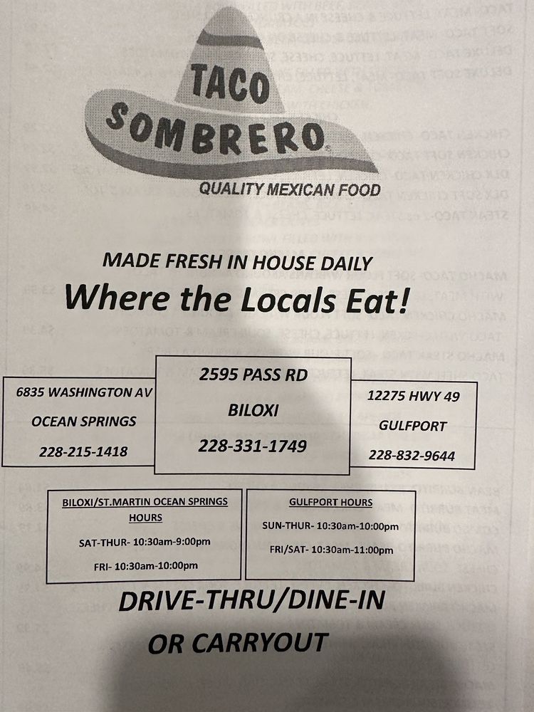Taco Sombrero