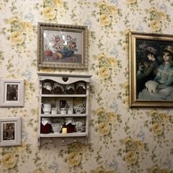 Cool floral wallpapers and interior design