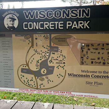Fred Smith's Wisconsin Concrete Park - Art Galleries Near Me - Phillips, Wisconsin