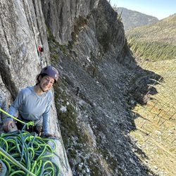 Vertical Pursuits - East crack climb at lovers leap