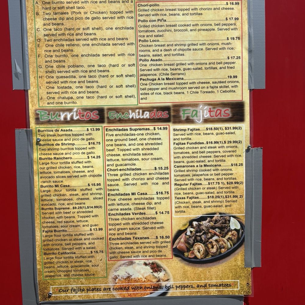 Mi Casa - Menu - Mexican Near Me - Albany, Georgia Mi Casa - Menu - Mexican Near Me - Albany, Georgia
