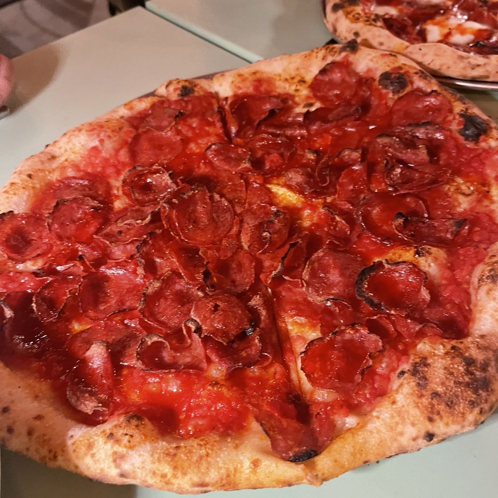 Wildcrust - Salami w no cheese (dairy allergy) - Pizza Near Me - Los Angeles, California Wildcrust - Salami w no cheese (dairy allergy) - Pizza Near Me - Los Angeles, California