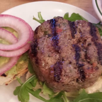 Whitmans - Spicy burger with avocado and onion - Burgers Near Me - New York, New York Whitmans - Spicy burger with avocado and onion - Burgers Near Me - New York, New York