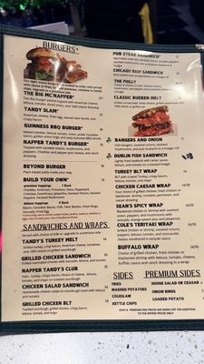 Menu photo 2 Napper Tandy's Public House and Restaurant Angier, NC