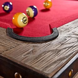 Big Sky Billiard Supply and Darts - The Edinburgh is rustic comfort! What a beautiful table.