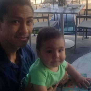 Crown Landing - Papa and son hanging outdoors - Seafood Near Me - Coronado, California Crown Landing - Papa and son hanging outdoors - Seafood Near Me - Coronado, California