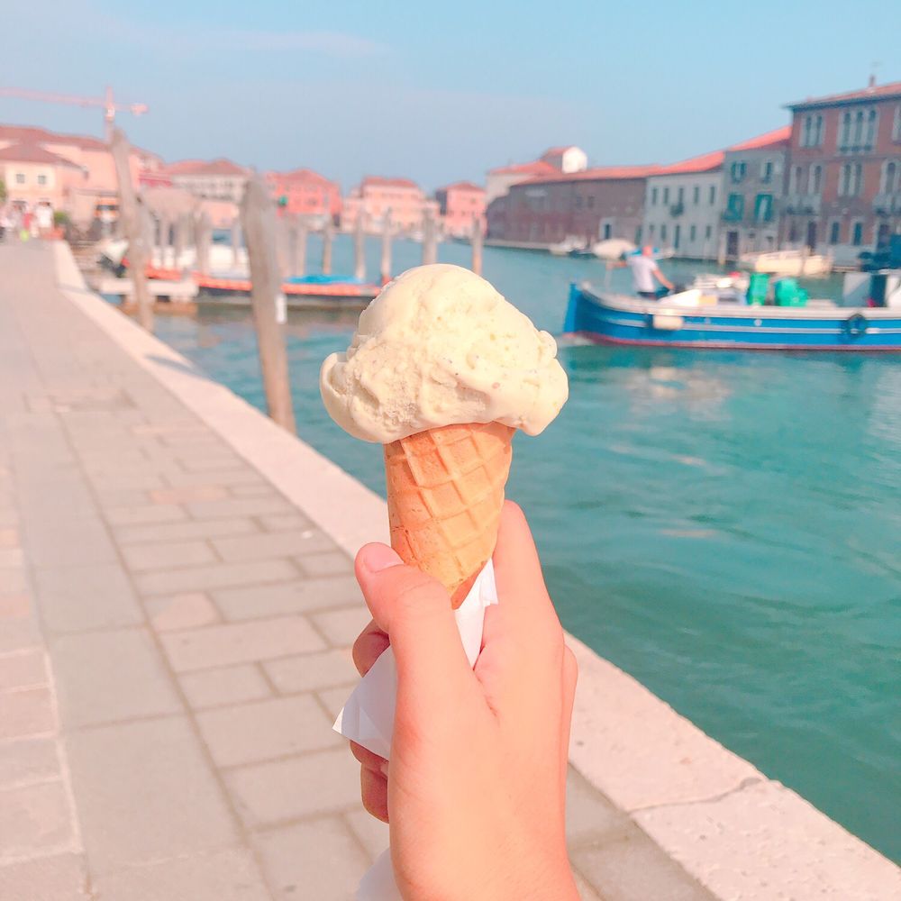 Murano Gelateria - salted pistachio gelato - Gelato Near Me - Venezia, VE
