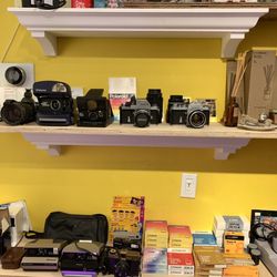 Kismet Recycled Vintage & Designer Clothing - Vintage cameras and film