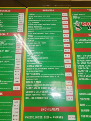 Menu photo 3 Rolberto's Taco Shop San Diego, CA Menu photo 3 Rolberto's Taco Shop San Diego, CA