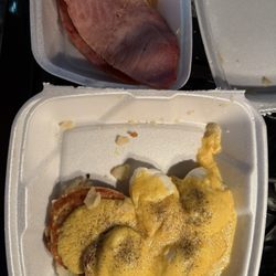 Granma's House of Pancakes - Eggs, Benedict country ham?