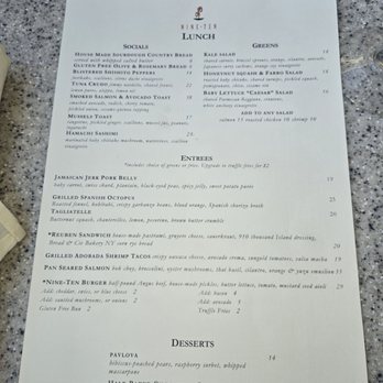 Nine-Ten - Lunch menu - Bars Near Me - La Jolla, California Nine-Ten - Lunch menu - Bars Near Me - La Jolla, California