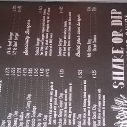 The Bethany - Menu