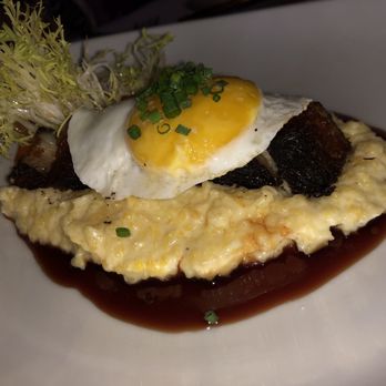Bistro 218 - House Cured Braised Pork Belly - French Near Me - Birmingham, Alabama