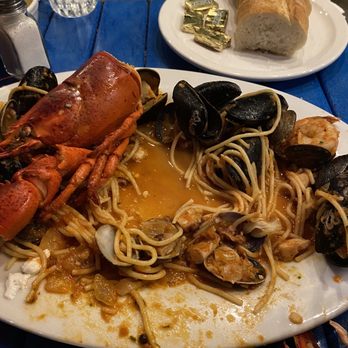 Sam's Chowder House - I was disappointed with the food . Spaghetti was watery lobster was dry tasteless - Seafood Near Me - Half Moon Bay, California Sam's Chowder House - I was disappointed with the food . Spaghetti was watery lobster was dry tasteless - Seafood Near Me - Half Moon Bay, California