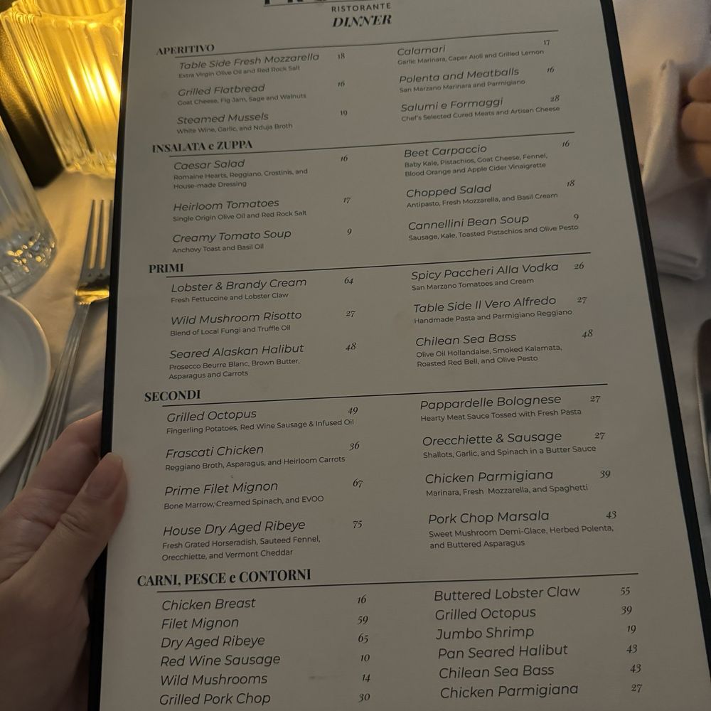 Prossimo Ristorante - Menu as of Aug 2024 - Italian Near Me - Tulsa, Oklahoma Prossimo Ristorante - Menu as of Aug 2024 - Italian Near Me - Tulsa, Oklahoma