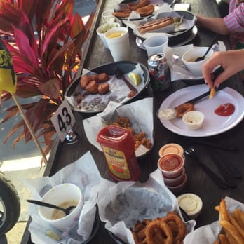 Hull's Seafood - Every thing was fresh. Fried shrimp was my favorite. NE clam chowder was good too. - Seafood Near Me - Ormond Beach, Florida